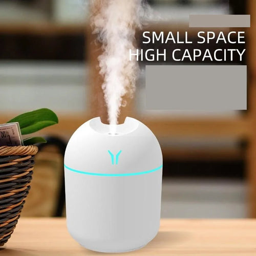 USB Mini Luftbefeuchter 250ml – Aroma Diffusor mit LED & Ultraschall-Technologie